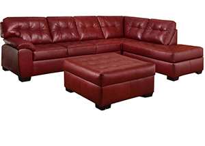 l shaped leatherite sofa